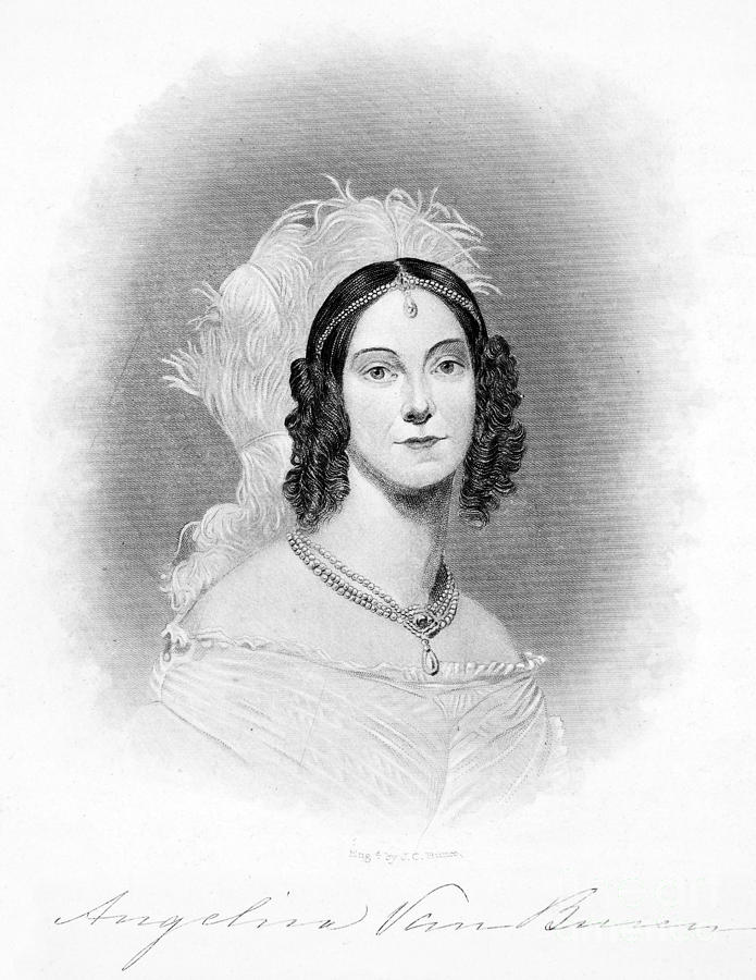 Angelica S. Van Buren Photograph by Granger Pixels