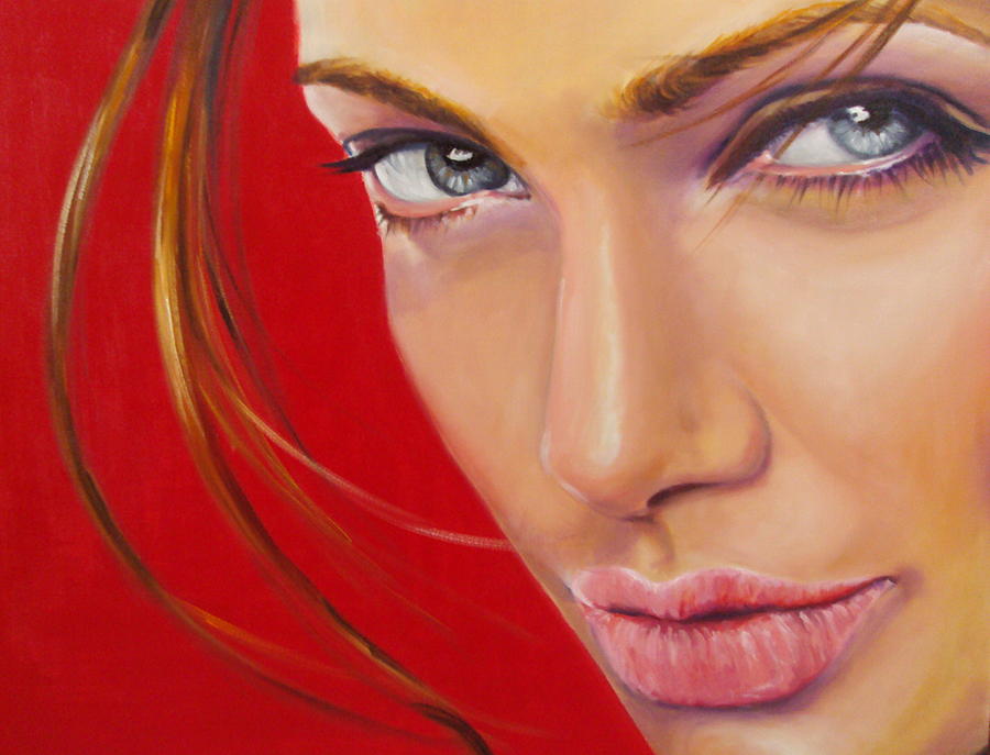 Angelina Painting by Tamara Geddes