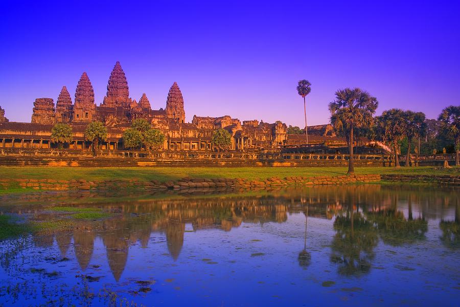 Angkor Wat Temple, Cambodia Photograph by Carson Ganci - Pixels