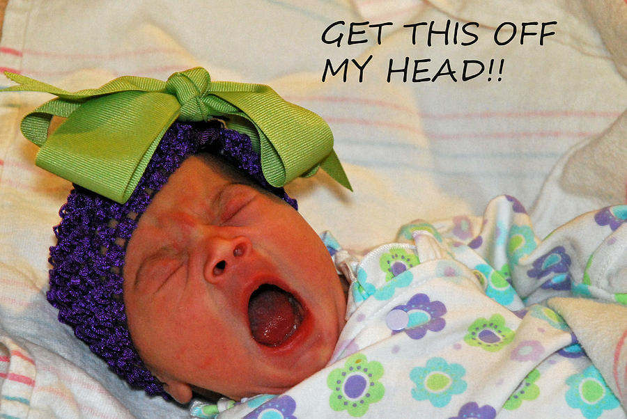 Angry Baby Photograph by Teresa Blanton