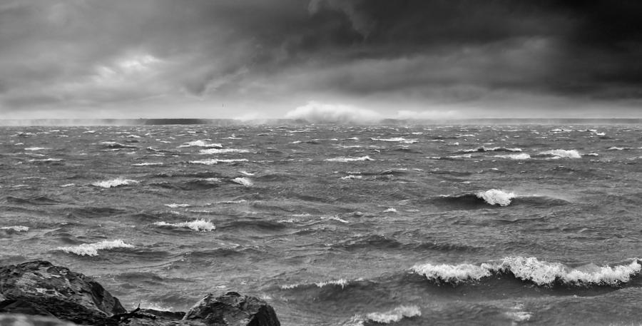 Buffalo Photograph - Angry Lake 1 by Peter Chilelli