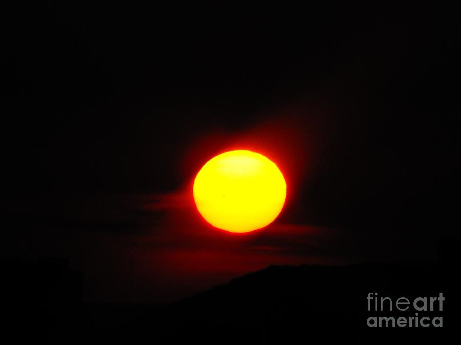 Angry Sun Photograph by Alicia Pauley - Fine Art America