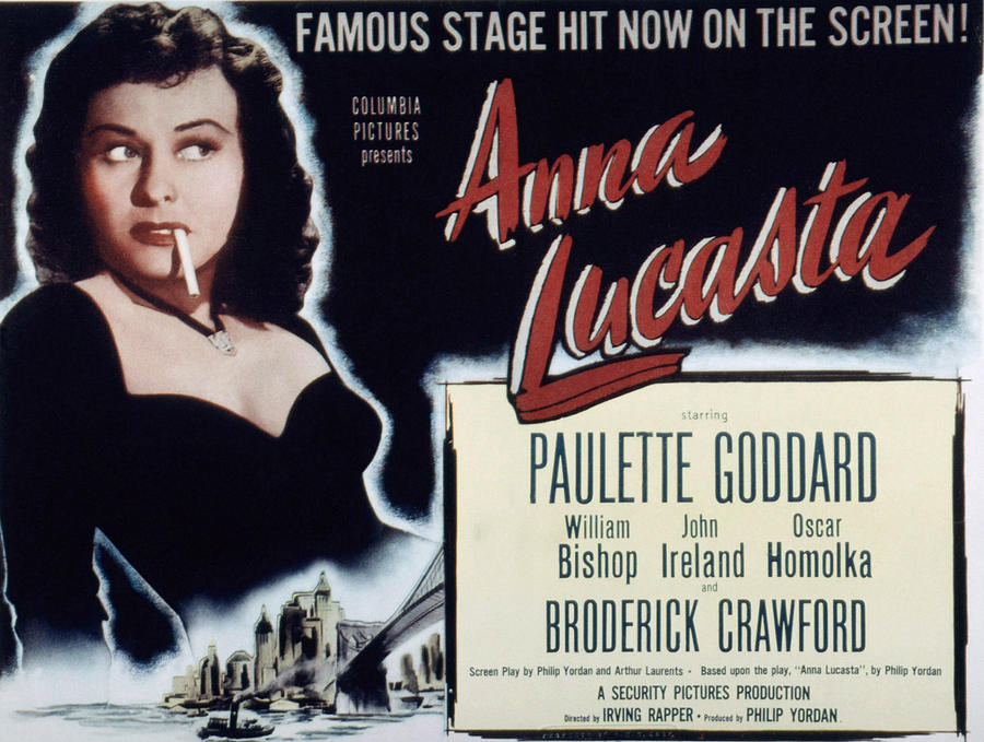 Movie Photograph - Anna Lucasta, Paulette Goddard, 1949 by Everett