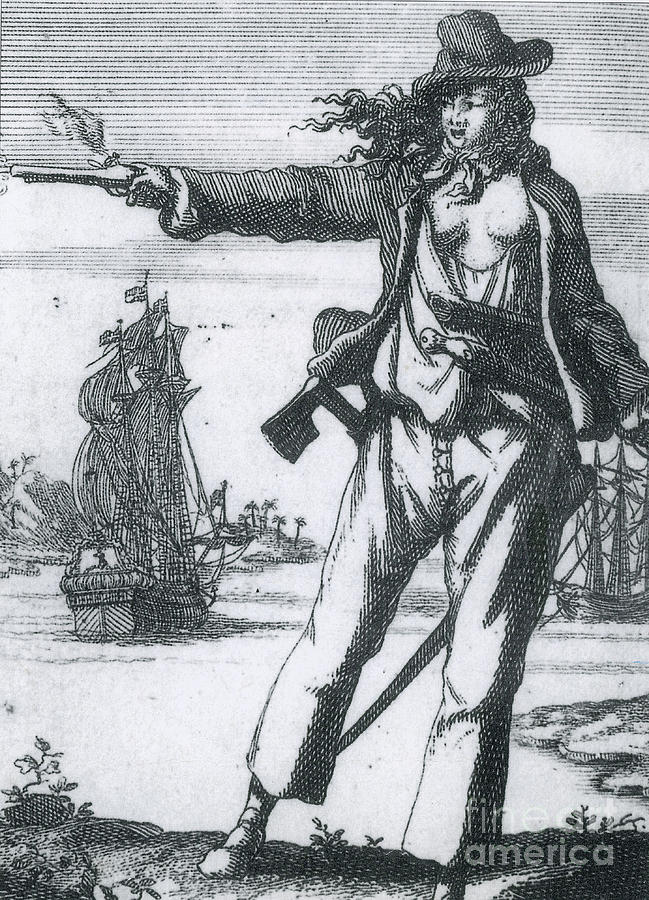 Anne Bonny Photograph - Anne Bonny, 18th Century Pirate by Photo Researchers