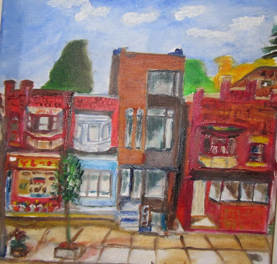 Annette Street Painting by Jennylynd James