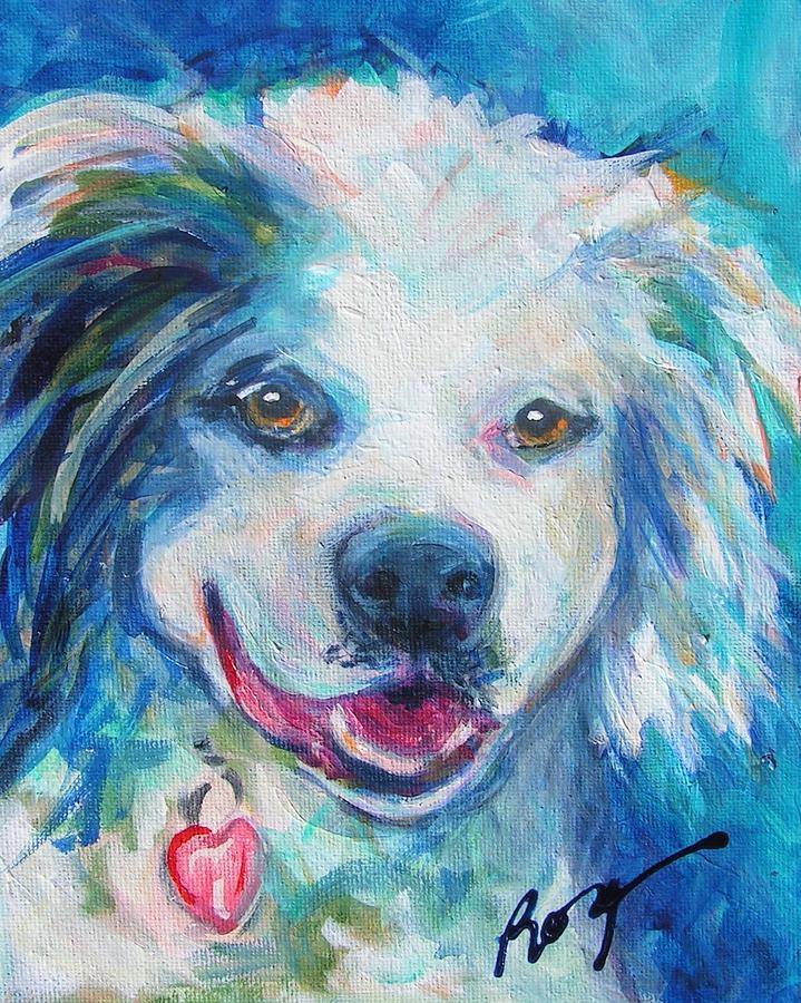 Annie Painting by Judy  Rogan