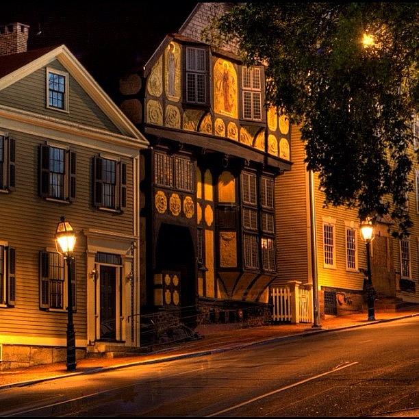 Halloween Photograph - Another #hdr In #providence At #night by Stephen Whitaker