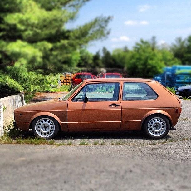 Car Photograph - Another Local Classic #volkswagen #golf by Simon Prickett