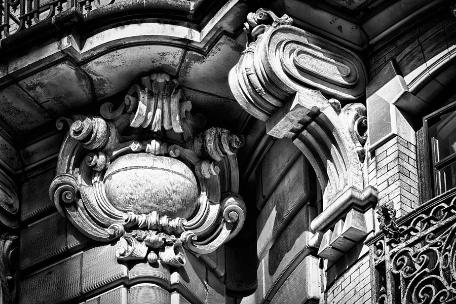 Ansonia Building Detail 39 Photograph by Val Black Russian Tourchin