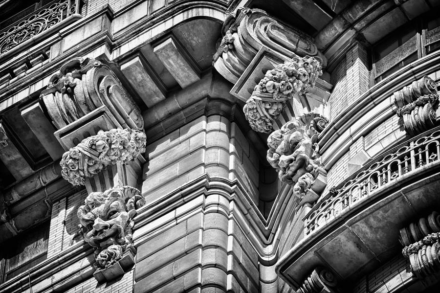 Ansonia Building Detail 42 Photograph by Val Black Russian Tourchin