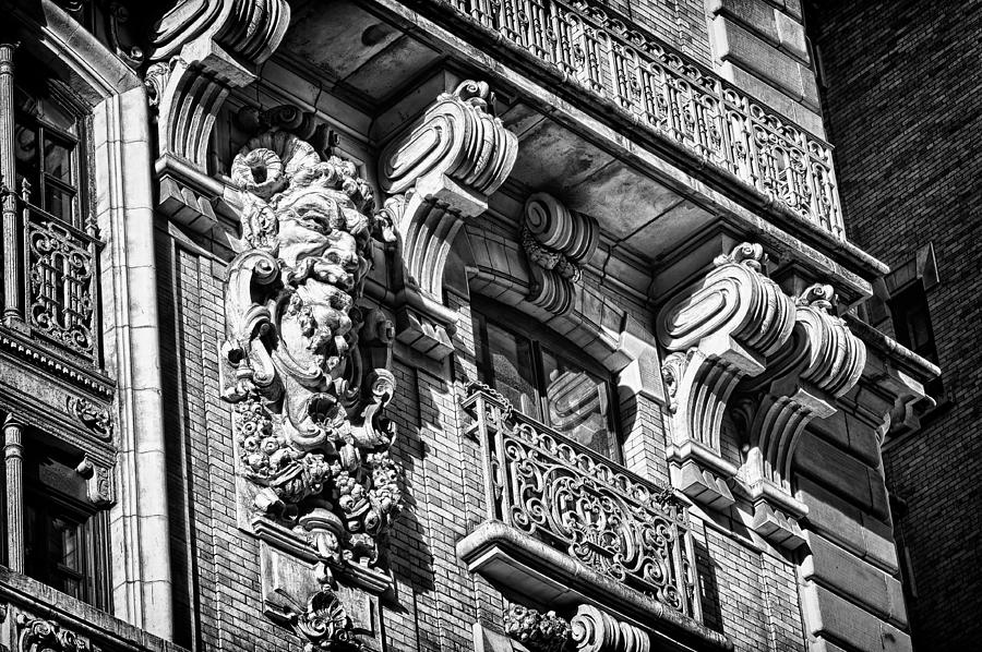 Ansonia Building Detail 6 Photograph by Val Black Russian Tourchin