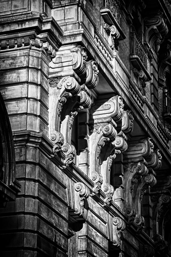 Ansonia Building Detail 9 Photograph by Val Black Russian Tourchin