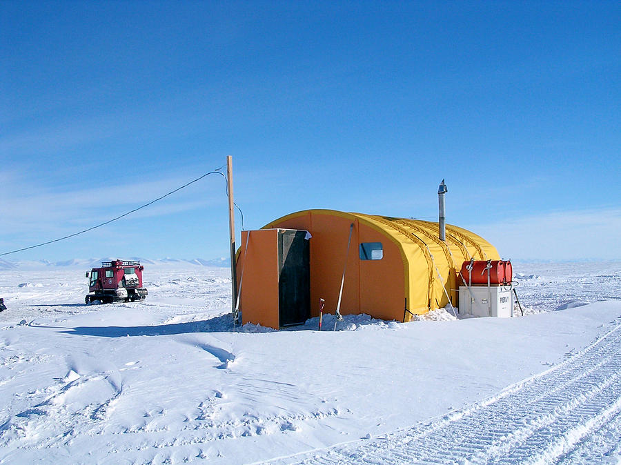 Antarctic Research Station Mcmurdo Base Photograph By Ria Novosti 0833
