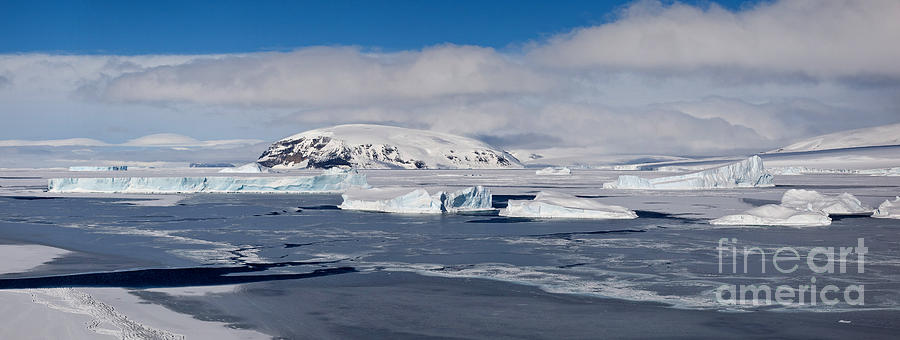 Antarctic Sound Photograph by Greg Dimijian