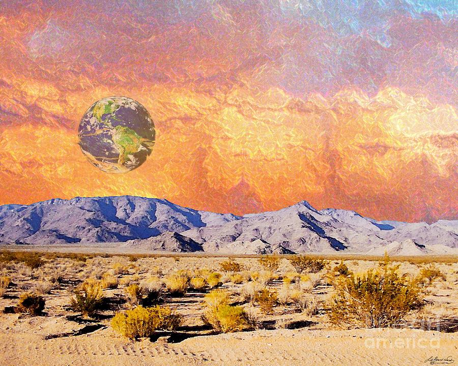 Earth Digital Art - California Dreaming by Lizi Beard-Ward Earth Digital Art - California Dreaming by Lizi Beard-Ward