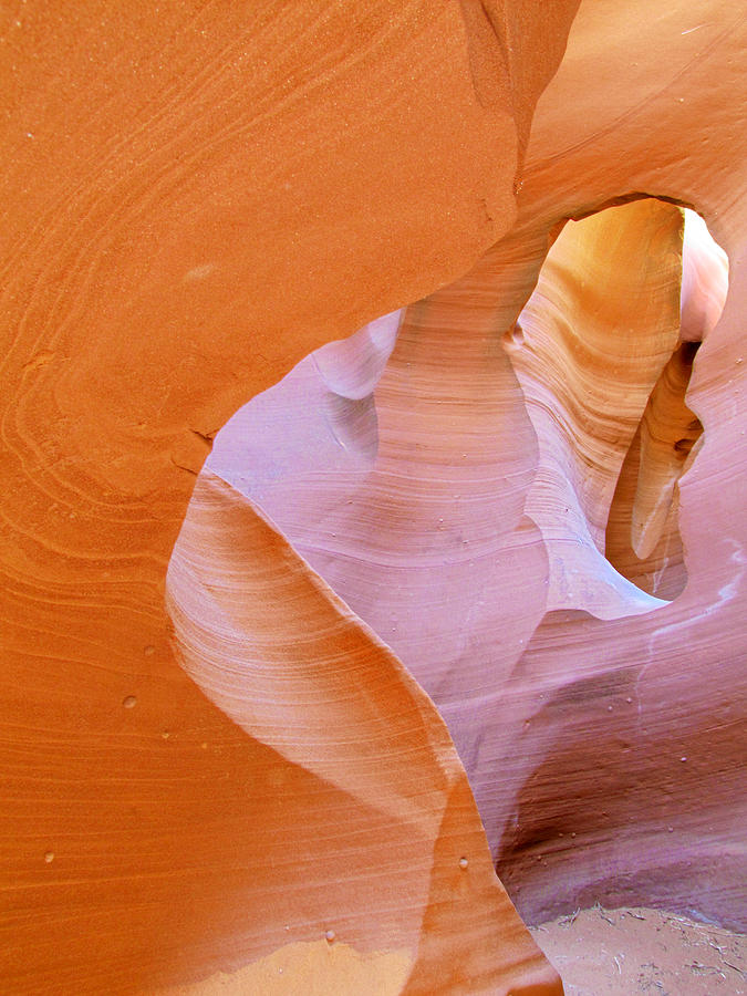 Antelope Canyon - Magnificent play of light and color Photograph by Alexandra Till