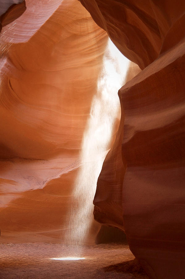 Antelope Canyon Photograph - Antelope Canyon - The mystery of natures creativity by Alexandra Till