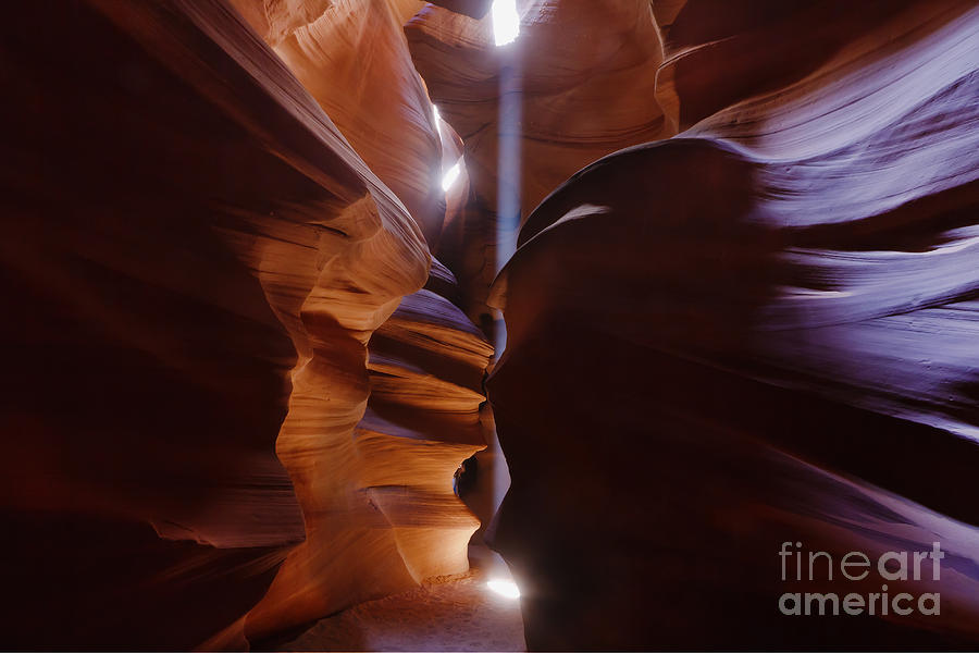 Antelope Canyon 2 Photograph by Dennis Hedberg