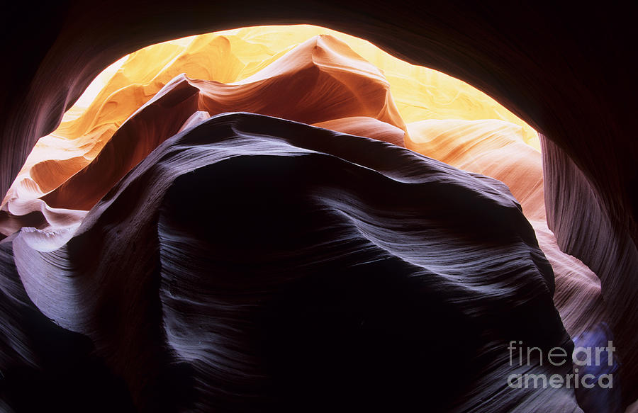 Antelope Canyon Photograph - Antelope Canyon Enlightened Space by Bob Christopher