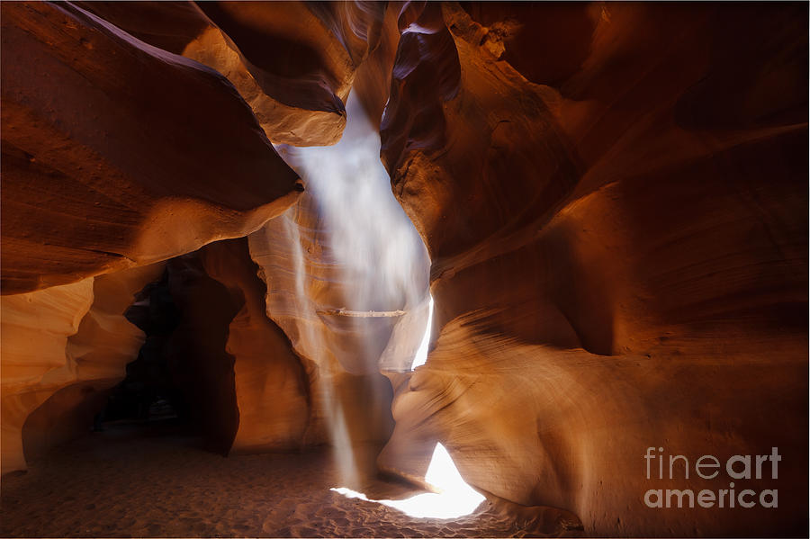 Antelope Canyon Photograph - Antelope Canyon Light by Dennis Hedberg