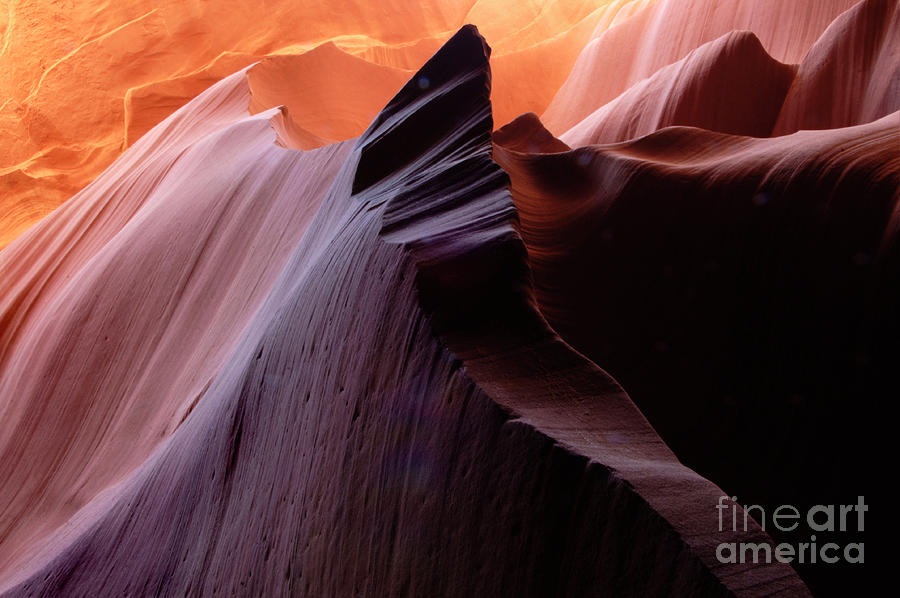 Antelope Canyon Story Of The Rock Photograph by Bob Christopher