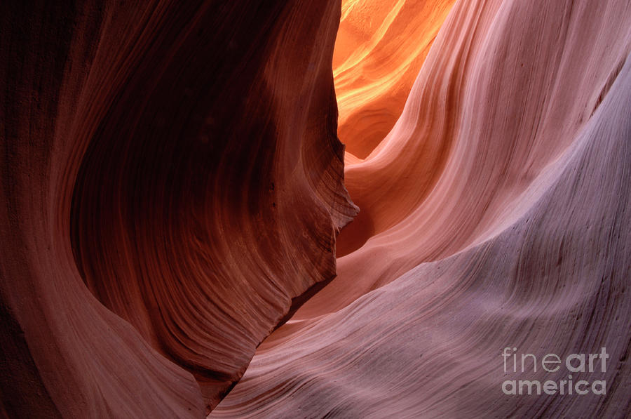 Antelope Canyon Written In Stone Photograph by Bob Christopher