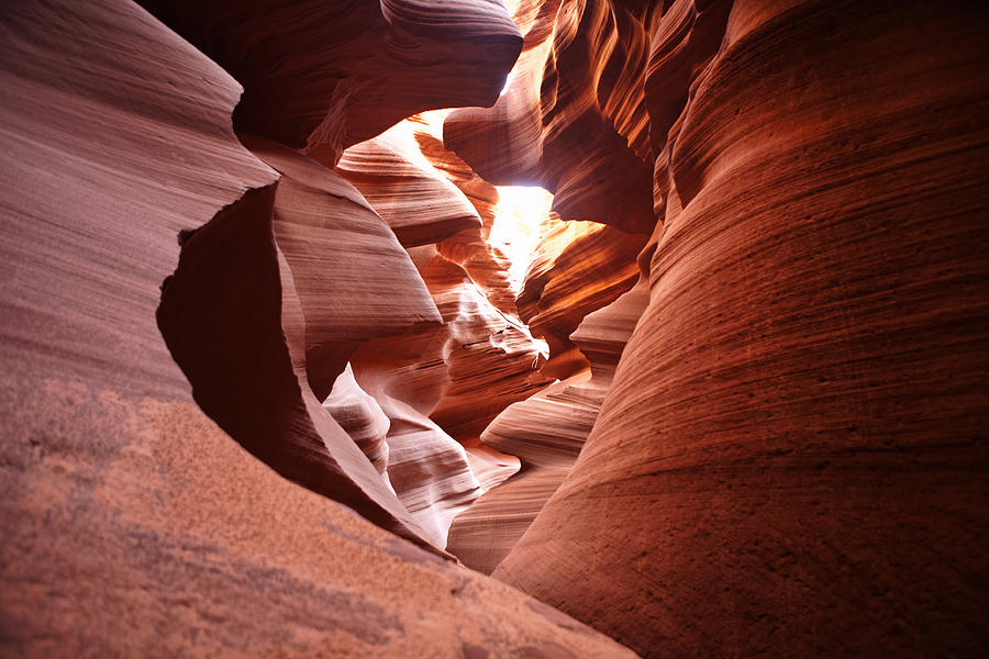 Antelope Canyon Yin and Yang Photograph by Gregory Scott