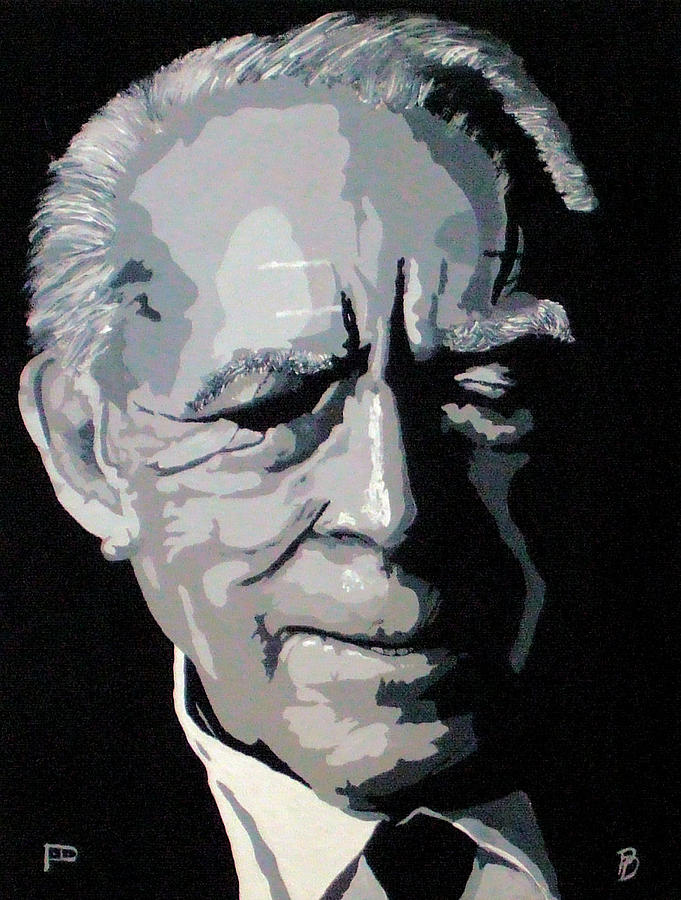 Anthony Quinn Painting by Pete Davidson.