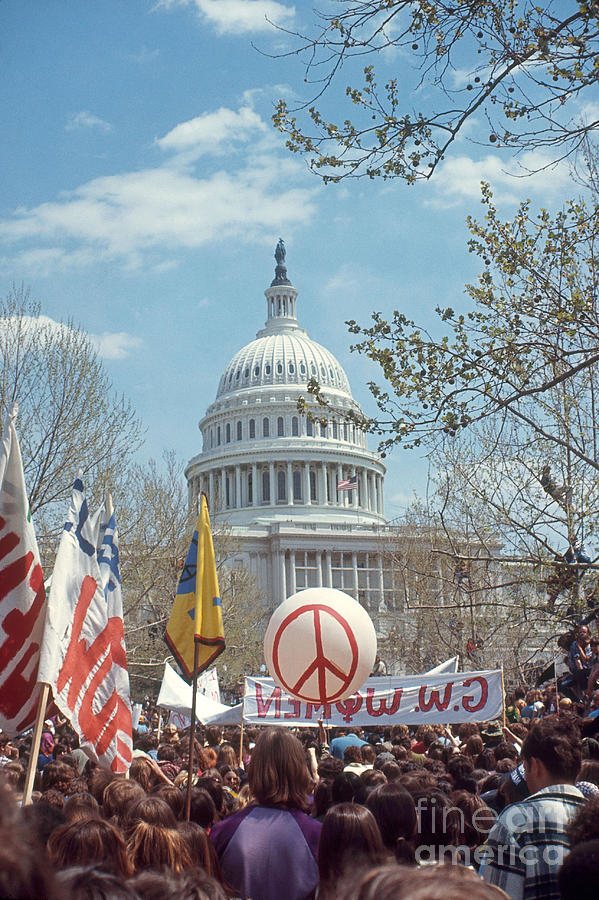 Anti-war March In Washington, D.c Photograph by Katrina Thomas