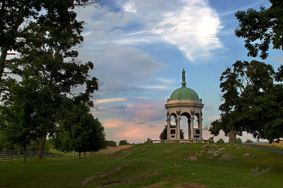 Antietam Maryland State Monument Photograph by Judi Quelland