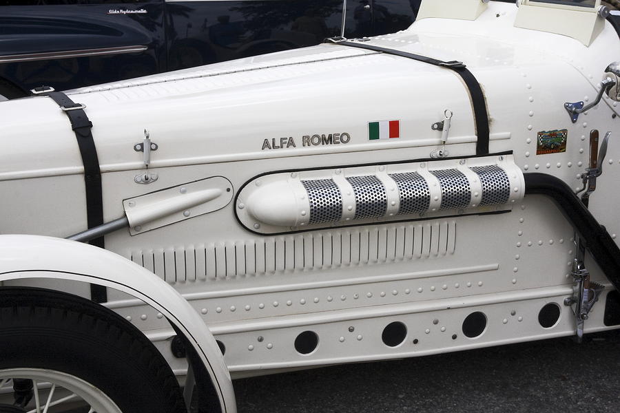 Antique Alfa Romeo Photograph by Sally Weigand
