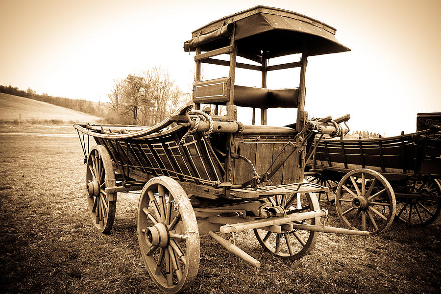 Antique American Cart 1 Photograph by Emanuel Tanjala