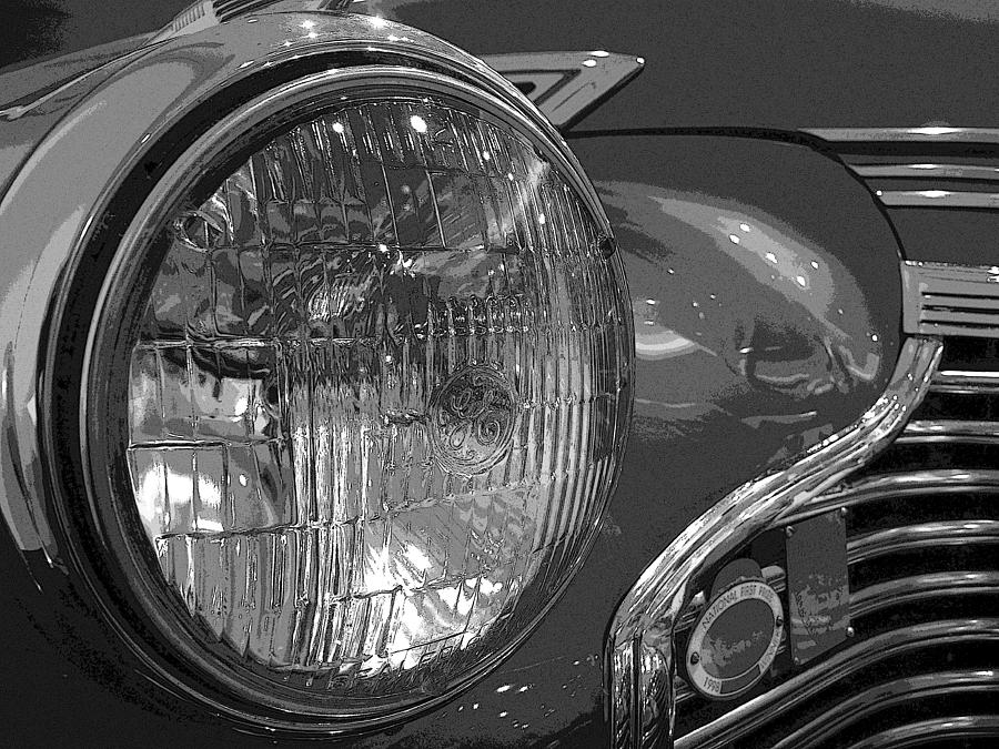 Antique Car close-up 002 Photograph by Dorin Adrian Berbier