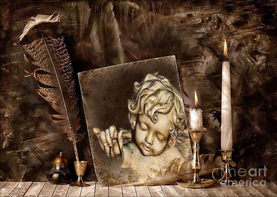 Antique Cherub Photograph by Michelle Frizzell-Thompson