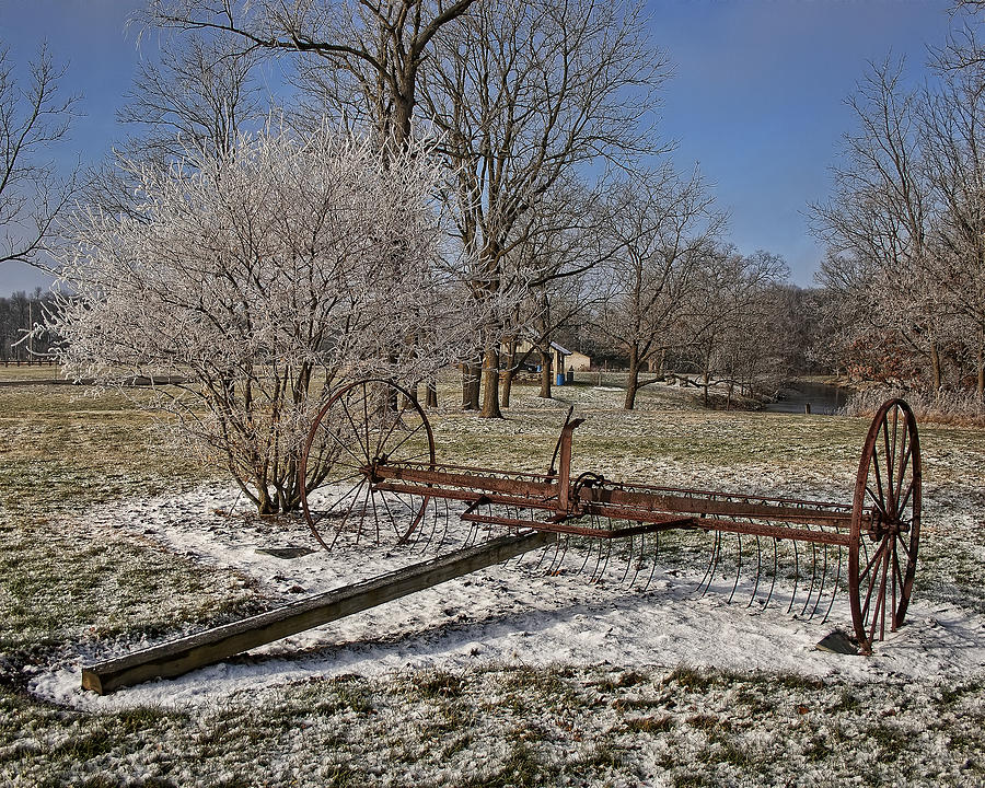 Antique Cultivator Plow II Photograph by Scott Wood