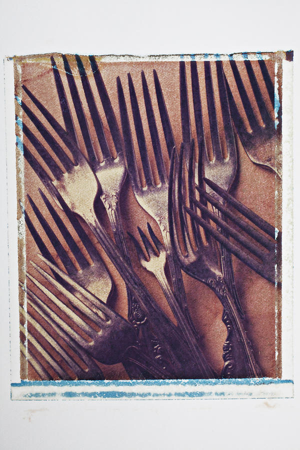 Antique Forks Photograph by Garry Gay