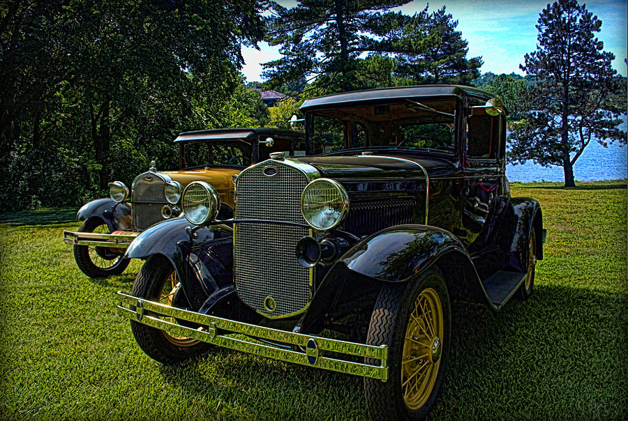 Antique Model A Fords Photograph by Tim McCullough