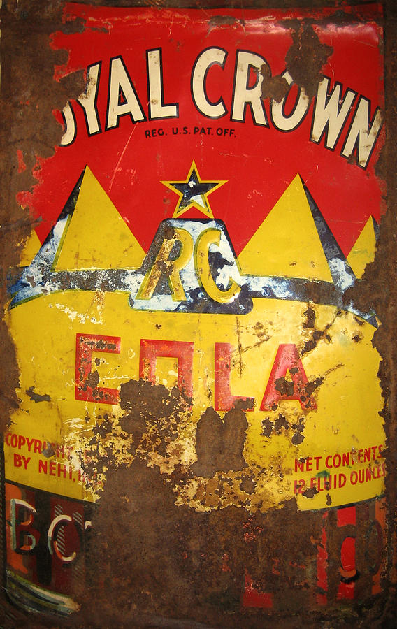 Antique Sign Royal Crown Cola Photograph by Ann Powell