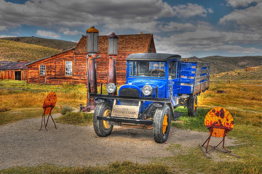 Barn Photograph - Antique Truck in Bodie by Bruce Friedman
