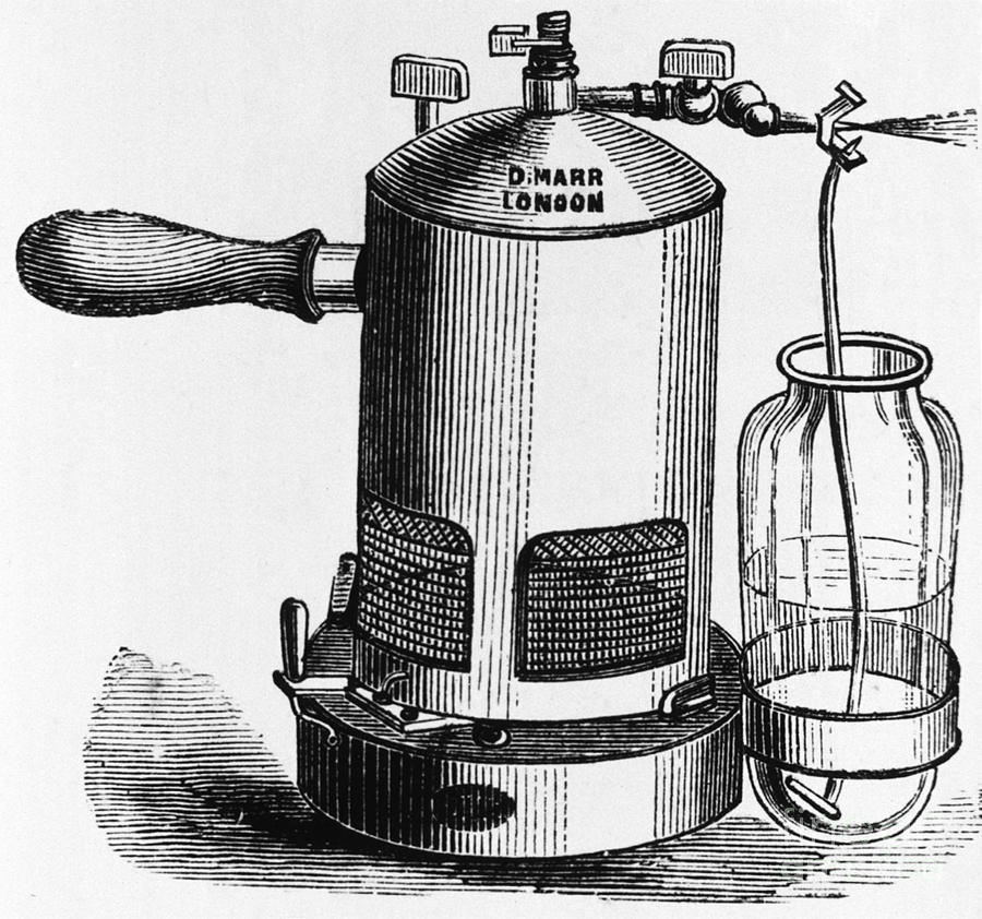 Antiseptic Sprayer, 1882 Photograph by Science Source