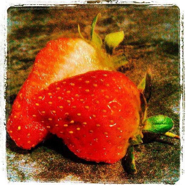 Strawberry Photograph - Anyone For Strawberries?? #fruit by Pete Carr