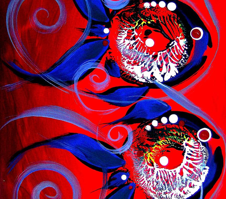 Anything Fish 1 Painting by J Vincent Scarpace
