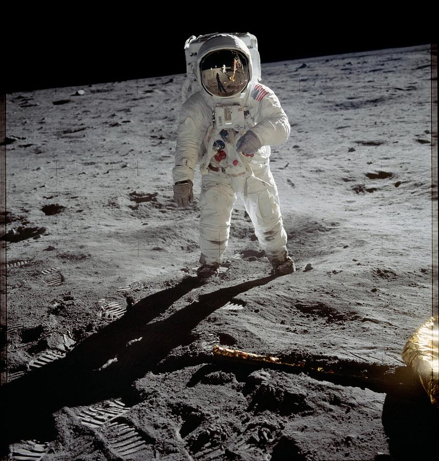 Apollo 11 Astronaut Edwin Aldrin Photograph by Everett
