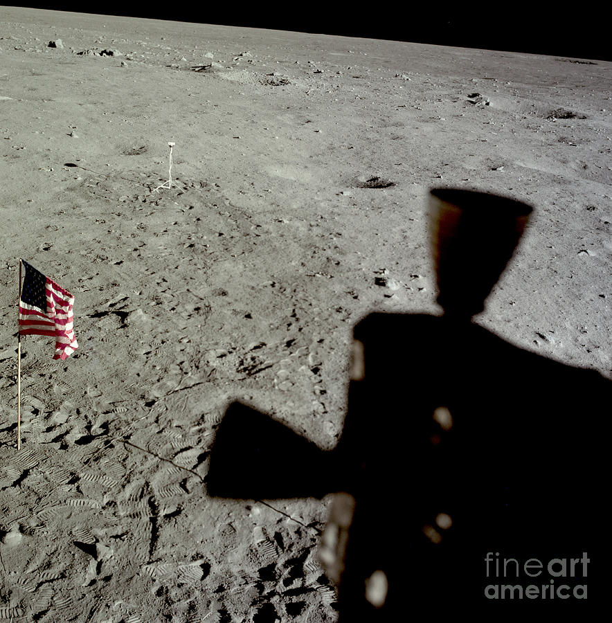 Apollo 11 Image Photograph by Nasa