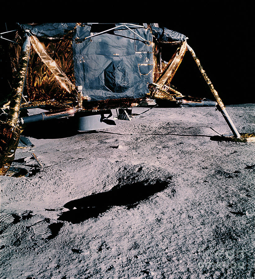 Apollo 14 Lunar Module Photograph by Nasa