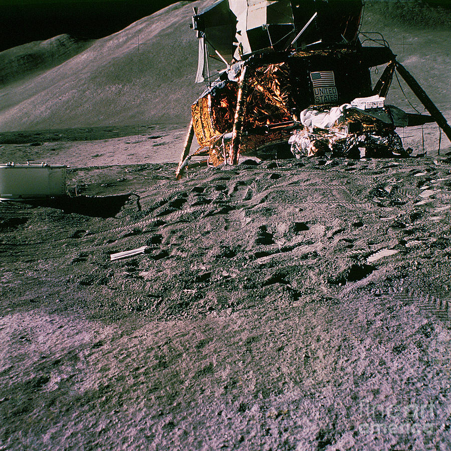 Apollo 15 Lunar Module Photograph by Nasa