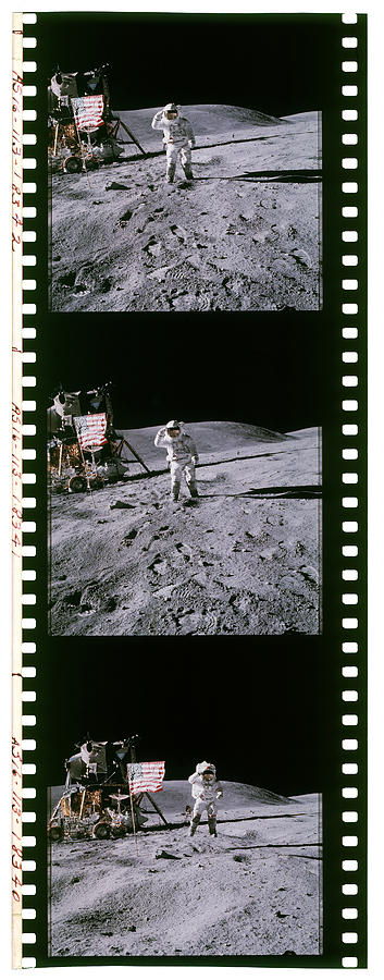 Apollo 16 Astronauts Photograph by Detlev Van Ravenswaay