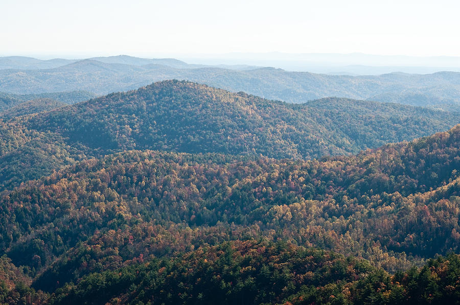 Mountain Photograph - Appalachian Mountains by Sabrina Hall