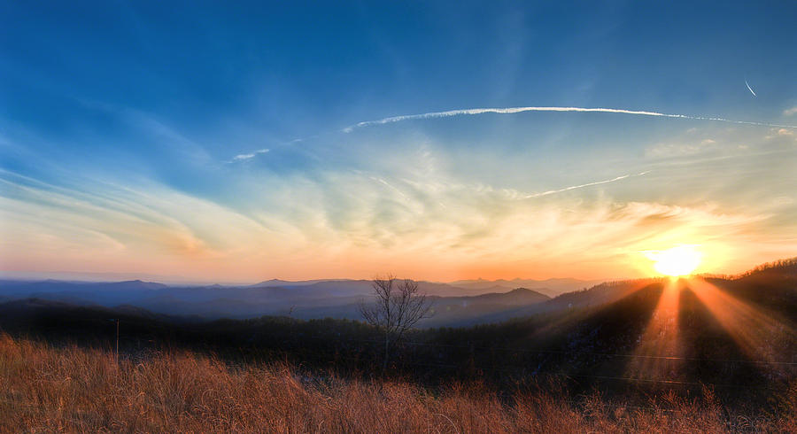 Appalachian Sunset Photograph by Ray Devlin