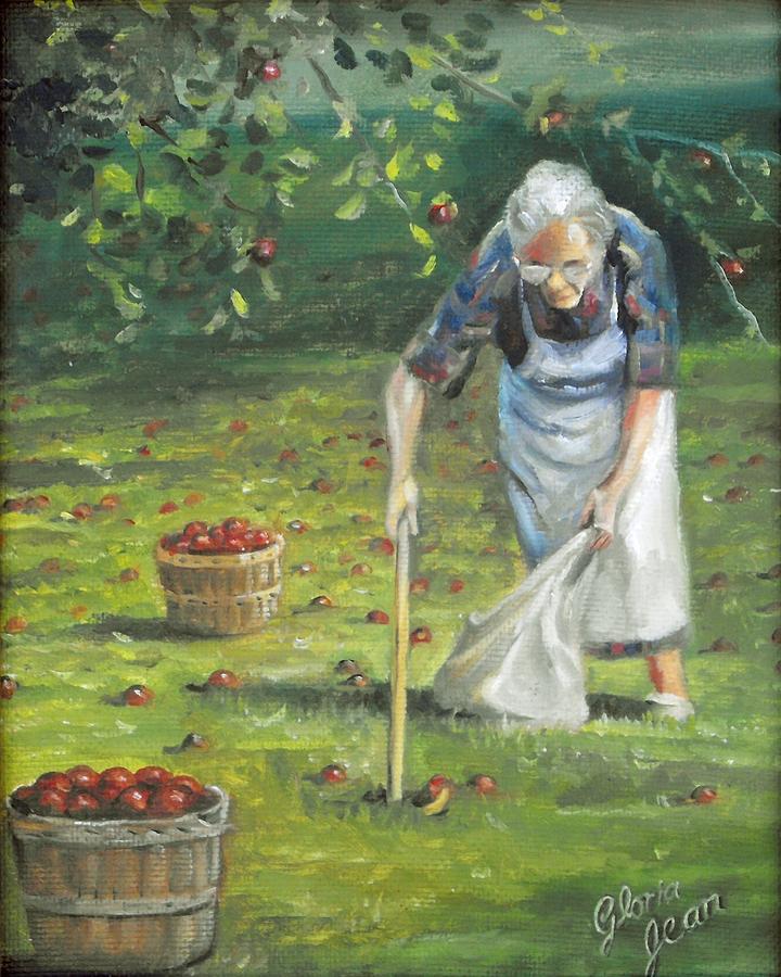 Apple Harvest Painting By Gloria Jean Fine Art America